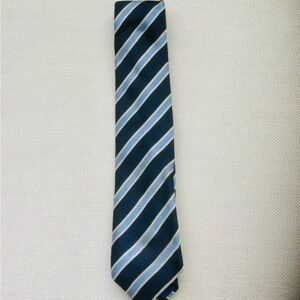 D’ESTE Silk Blue and Gray Men's Tie